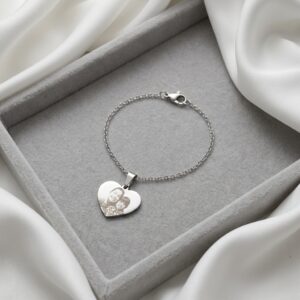 foto dije corazon pulsera